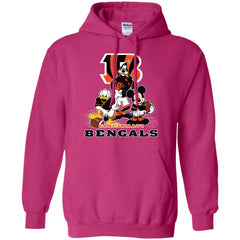 Mickey Mouse Cincinnati Bengals American Football Nfl Sports Shirt Pullover Hoodie Sweatshirt Pullover Hoodie Sweatshirt - amzapparel