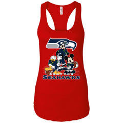 Mickey Mouse Seattle Seahawks American Football Nfl Sports Shirt Women Tank Top Women Tank Top - amzapparel