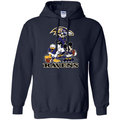 Mickey Mouse Baltimore Ravens American Football Nfl Sports Shirt Pullover Hoodie Sweatshirt Pullover Hoodie Sweatshirt - amzapparel