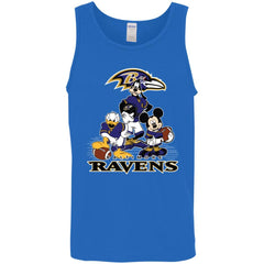 Mickey Mouse Baltimore Ravens American Football Nfl Sports Shirt Men Cotton Tank Men Cotton Tank - amzapparel