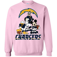 Mickey Mouse Los Angeles Chargers American Football Nfl Sports Shirt Crewneck Pullover Sweatshirt Crewneck Pullover Sweatshirt - amzapparel