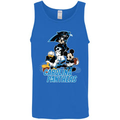 Mickey Mouse Carolina Panthers American Football Nfl Sports Shirt Men Cotton Tank Men Cotton Tank - amzapparel