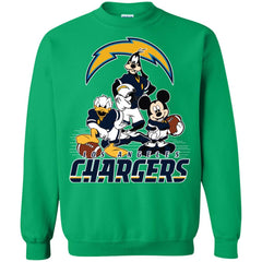 Mickey Mouse Los Angeles Chargers American Football Nfl Sports Shirt Crewneck Pullover Sweatshirt Crewneck Pullover Sweatshirt - amzapparel