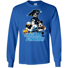 Mickey Mouse Carolina Panthers American Football Nfl Sports Shirt Men Long Sleeve Shirt Men Long Sleeve Shirt - amzapparel