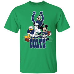 Mickey Mouse Indianapolis Colts American Football Nfl Sports Shirt Men Cotton T-Shirt Men Cotton T-Shirt - amzapparel