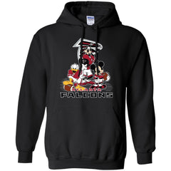 Mickey Mouse Atlanta Falcons American Football Nfl Sports Shirt Pullover Hoodie Sweatshirt Pullover Hoodie Sweatshirt - amzapparel