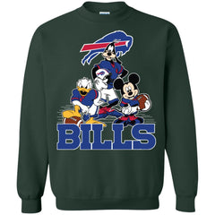 Mickey Mouse Buffalo Bills American Football Nfl Sports Shirt Crewneck Pullover Sweatshirt Crewneck Pullover Sweatshirt - amzapparel