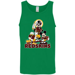 Mickey Mouse Washington Redskins American Football Nfl Sports Shirt Men Cotton Tank Men Cotton Tank - amzapparel