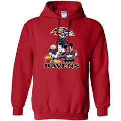 Mickey Mouse Baltimore Ravens American Football Nfl Sports Shirt Pullover Hoodie Sweatshirt Pullover Hoodie Sweatshirt - amzapparel
