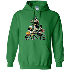 Mickey Mouse New Orleans Saints American Football Nfl Sports Shirt Pullover Hoodie Sweatshirt Pullover Hoodie Sweatshirt - amzapparel