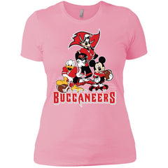 Mickey Mouse Tampa Bay Buccaneers American Football Nfl Sports Shirt Women Cotton T-Shirt Women Cotton T-Shirt - amzapparel