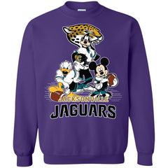 Mickey Mouse Jacksonville Jaguar American Football Nfl Sports Shirt Crewneck Pullover Sweatshirt Crewneck Pullover Sweatshirt - amzapparel