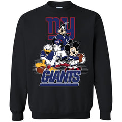 Mickey Mouse New York Giants American Football Nfl Sports Shirt Crewneck Pullover Sweatshirt Crewneck Pullover Sweatshirt - amzapparel