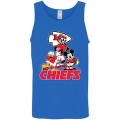 Mickey Mouse Kansas City Chiefs American Football Nfl Sports Shirt Men Cotton Tank Men Cotton Tank - amzapparel