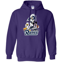 Mickey Mouse Los Angeles Rams American Football Nfl Sports Shirt Pullover Hoodie Sweatshirt Pullover Hoodie Sweatshirt - amzapparel