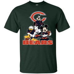 Mickey Mouse Chicago Bears American Football Nfl Sports Shirt Men Cotton T-Shirt Men Cotton T-Shirt - amzapparel