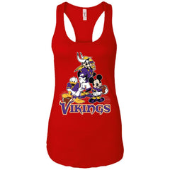 Mickey Mouse Minnesota Vikings American Football Nfl Sports Shirt Women Tank Top Women Tank Top - amzapparel