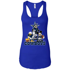Mickey Mouse Dallas Cowboys American Football Nfl Sports Shirt Women Tank Top Women Tank Top - amzapparel