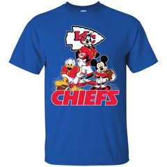 Mickey Mouse Kansas City Chiefs American Football Nfl Sports Shirt Men Cotton T-Shirt Men Cotton T-Shirt - amzapparel