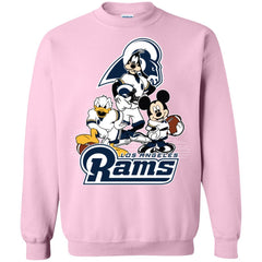 Mickey Mouse Los Angeles Rams American Football Nfl Sports Shirt Crewneck Pullover Sweatshirt Crewneck Pullover Sweatshirt - amzapparel