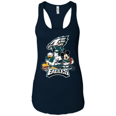 Mickey Mouse Philadelphia Eagle American Football Nfl Sports Shirt Women Tank Top Women Tank Top - amzapparel