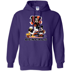 Mickey Mouse Cincinnati Bengals American Football Nfl Sports Shirt Pullover Hoodie Sweatshirt Pullover Hoodie Sweatshirt - amzapparel
