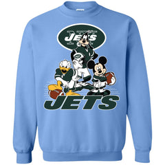 Mickey Mouse New York Jets American Football Nfl Sports Shirt Crewneck Pullover Sweatshirt Crewneck Pullover Sweatshirt - amzapparel