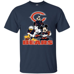 Mickey Mouse Chicago Bears American Football Nfl Sports Shirt Men Cotton T-Shirt Men Cotton T-Shirt - amzapparel