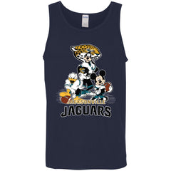 Mickey Mouse Jacksonville Jaguar American Football Nfl Sports Shirt Men Cotton Tank Men Cotton Tank - amzapparel