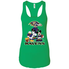 Mickey Mouse Baltimore Ravens American Football Nfl Sports Shirt Women Tank Top Women Tank Top - amzapparel