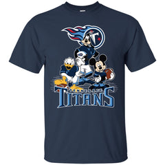 Mickey Mouse Tennessee Titans American Football Nfl Sports Shirt Men Cotton T-Shirt Men Cotton T-Shirt - amzapparel
