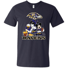 Mickey Mouse Baltimore Ravens American Football Nfl Sports Shirt Men V-Neck T-Shirt Men V-Neck T-Shirt - amzapparel
