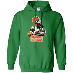 Mickey Mouse Cleveland Browns American Football Nfl Sports Shirt Pullover Hoodie Sweatshirt Pullover Hoodie Sweatshirt - amzapparel