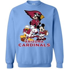 Mickey Mouse Arizona Cardinals American Football Nfl Sports Shirt Crewneck Pullover Sweatshirt Crewneck Pullover Sweatshirt - amzapparel