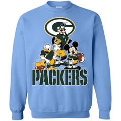 Mickey Mouse Green Bay Packer American Football Nfl Sports Shirt Crewneck Pullover Sweatshirt Crewneck Pullover Sweatshirt - amzapparel