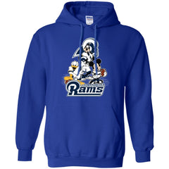 Mickey Mouse Los Angeles Rams American Football Nfl Sports Shirt Pullover Hoodie Sweatshirt Pullover Hoodie Sweatshirt - amzapparel