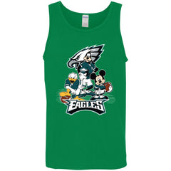 Mickey Mouse Philadelphia Eagle American Football Nfl Sports Shirt Men Cotton Tank Men Cotton Tank - amzapparel