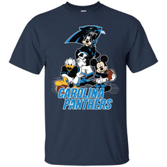 Mickey Mouse Carolina Panthers American Football Nfl Sports Shirt Men Cotton T-Shirt Men Cotton T-Shirt - amzapparel