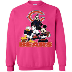 Mickey Mouse Chicago Bears American Football Nfl Sports Shirt Crewneck Pullover Sweatshirt Crewneck Pullover Sweatshirt - amzapparel
