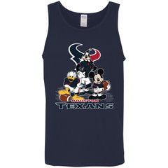 Mickey Mouse Houston Texans American Football Nfl Sports Shirt Men Cotton Tank Men Cotton Tank - amzapparel
