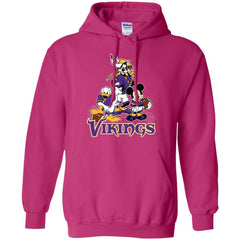 Mickey Mouse Minnesota Vikings American Football Nfl Sports Shirt Pullover Hoodie Sweatshirt Pullover Hoodie Sweatshirt - amzapparel