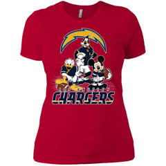 Mickey Mouse Los Angeles Chargers American Football Nfl Sports Shirt