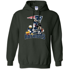 Mickey Mouse New England Patriots American Football Nfl Sports Shirt Pullover Hoodie Sweatshirt Pullover Hoodie Sweatshirt - amzapparel