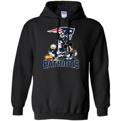 Mickey Mouse New England Patriots American Football Nfl Sports Shirt Pullover Hoodie Sweatshirt Pullover Hoodie Sweatshirt - amzapparel