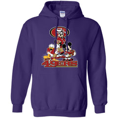 Mickey Mouse San Francisco 49ers American Football Nfl Sports Shirt Pullover Hoodie Sweatshirt Pullover Hoodie Sweatshirt - amzapparel