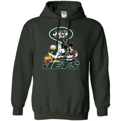 Mickey Mouse New York Jets American Football Nfl Sports Shirt Pullover Hoodie Sweatshirt Pullover Hoodie Sweatshirt - amzapparel