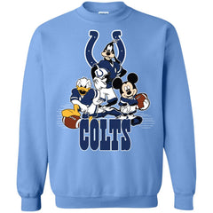 Mickey Mouse Indianapolis Colts American Football Nfl Sports Shirt Crewneck Pullover Sweatshirt Crewneck Pullover Sweatshirt - amzapparel