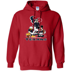 Mickey Mouse Houston Texans American Football Nfl Sports Shirt Pullover Hoodie Sweatshirt Pullover Hoodie Sweatshirt - amzapparel