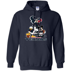 Mickey Mouse Houston Texans American Football Nfl Sports Shirt Pullover Hoodie Sweatshirt Pullover Hoodie Sweatshirt - amzapparel