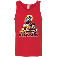 Mickey Mouse Washington Redskins American Football Nfl Sports Shirt Men Cotton Tank Men Cotton Tank - amzapparel